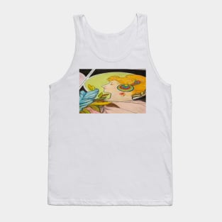 Chalk Portrait Tank Top